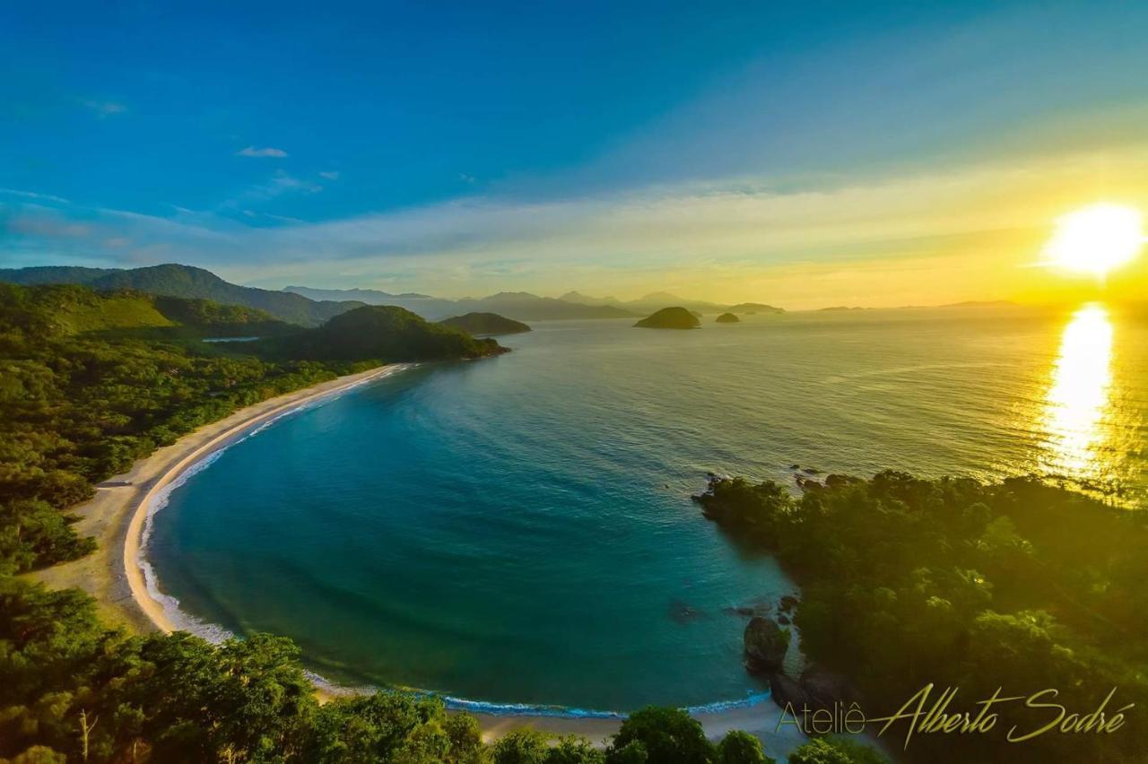 Recanto Tangará - Chalé - Praia do Felix Ubatuba Esterno foto